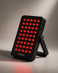 Black red light panel